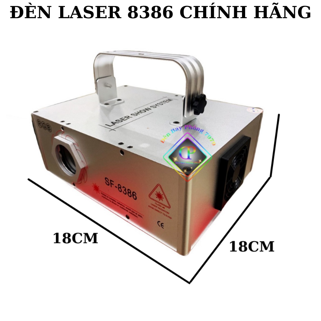 Đèn Laser 8386 Chính Hãng Cảm Biến Nhạc Với Hơn 1100 Hiệu Ứng Vịt , Cá, Chim... Dùng Cho Phòng Karaoke Phòng Bay...