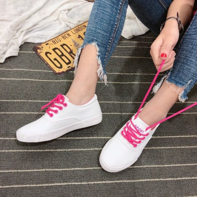 BATA DÂY CỘT MÀU CHẤT DA ÊM -5TONE MÀU