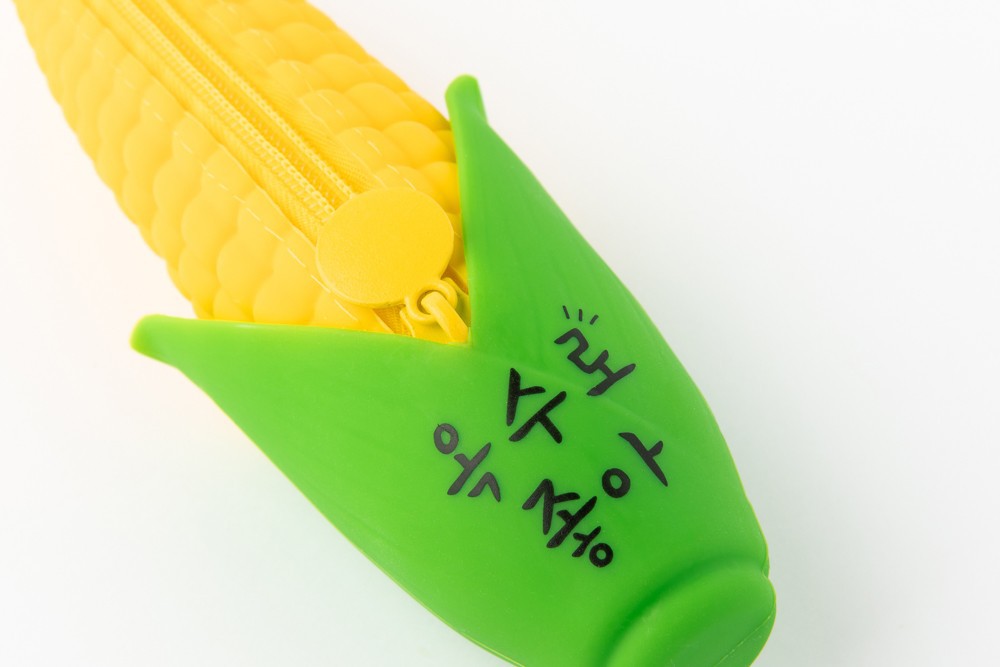 Túi Đựng Bút ARTBOX Hàn Quốc Hình Quả Ngô Màu Vàng