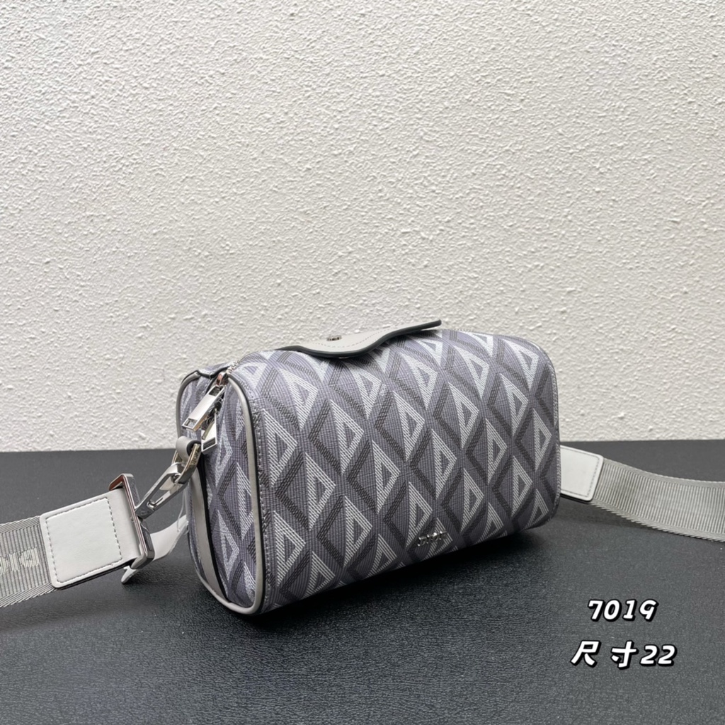 Túi đeo chéo da thật thời trang cao cấp Christian Dior CD phong cách cá tính, thời thượng