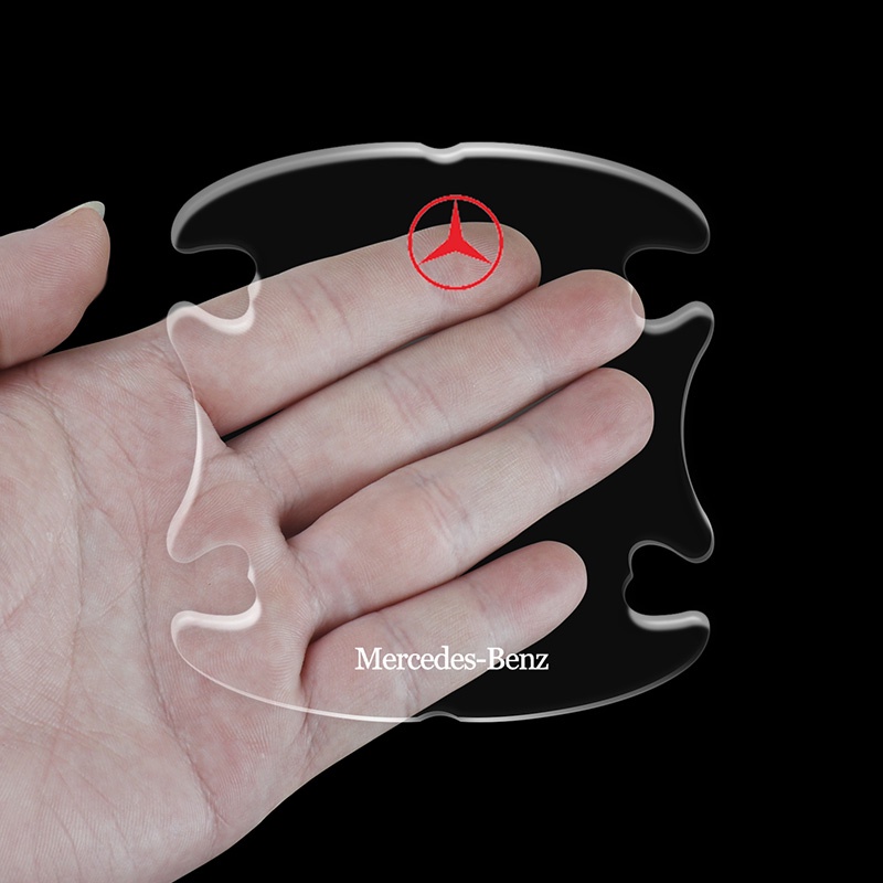 Phù Hợp Phim Dán Tay Nắm Cửa Xe Hơi Chống Trầy Cho Mercedes-Benz GLC260 E300L C200A E300L C200A