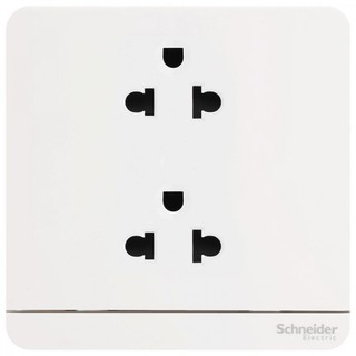 Bộ ổ cắm đôi 3 chấu AvatarOn _ Schneider