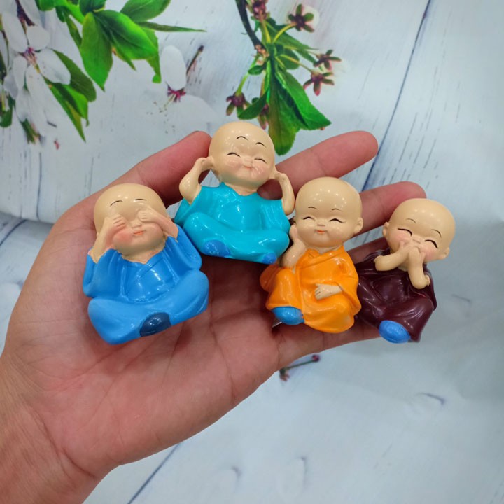 Tượng phong thủy 4 không siêu đáng yêu SGD30