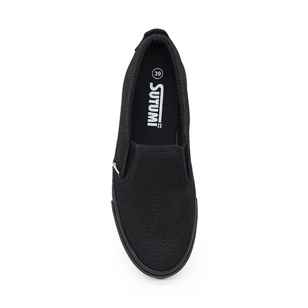 Giày slip on nam SUTUMI sum1286 - black
