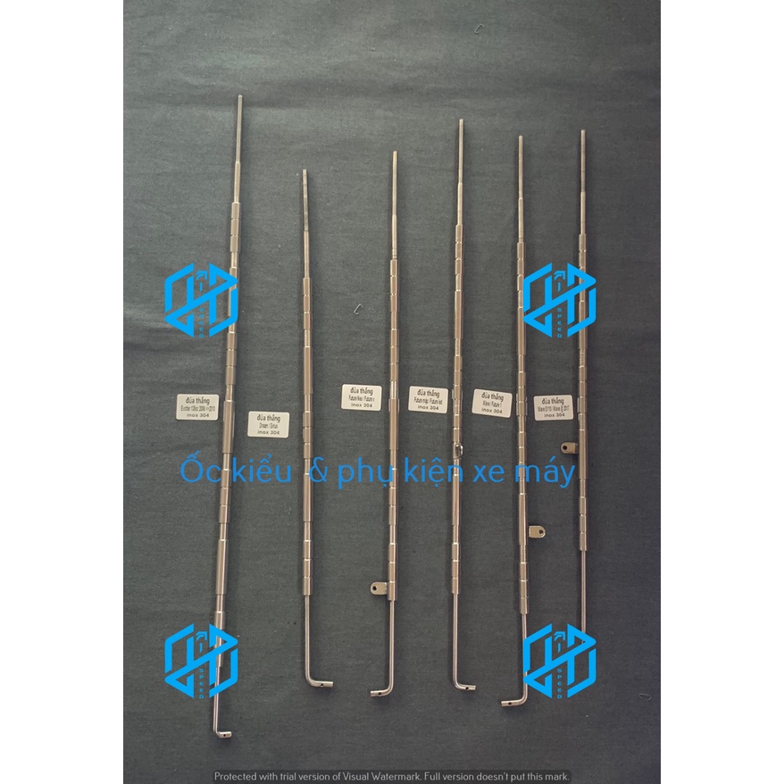 đủa thắng  inox 304 xe dream/wave/exciter 135/sirius future neo/future led/sirius