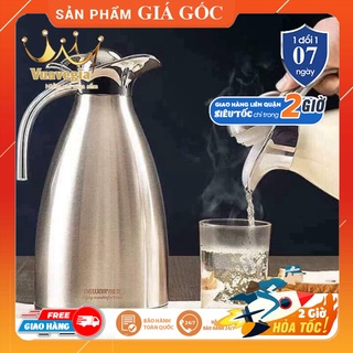 Bình Giữ Nhiệt Nóng Lạnh Ruột Inox 304 dung tích 2 Lít