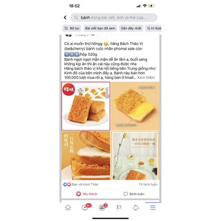 Bánh ruốc phomai Bách Thảo Vị