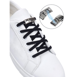 Dây giày thể thao có khóa bằng kim loại từ tính thời trang không cần thắt