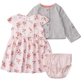 Set đầm và áo khoác Carter cho bé gái