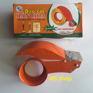 Dụng cụ cắt Băng dính, Băng keo (Loại lớn 200y) - Lưỡi răng cưa thép không gỉ - NPP HS shop