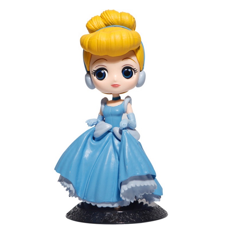 phụ kiện bánh sinh nhật [FREESHIP❤️] công chúa váy xanh dương