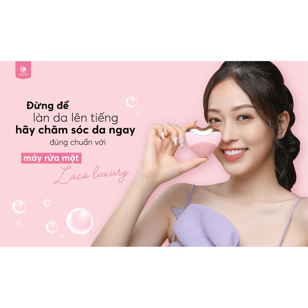 🔥THANH LÝ GẤP🔥Siêu Phẩm Máy rửa mặt Laco Luxury🔥 [ chính hãng bảo hành 12 tháng 1 đổi 1 ] | BigBuy360 - bigbuy360.vn