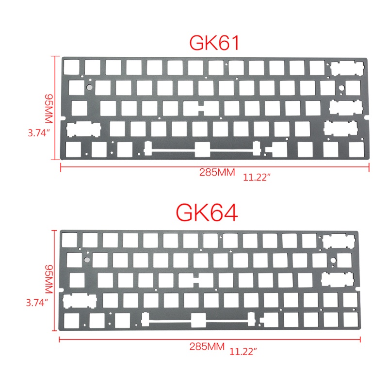 Tấm Nhôm Cố Định Ổn Định Cho Gh60 Gk61 Gk64