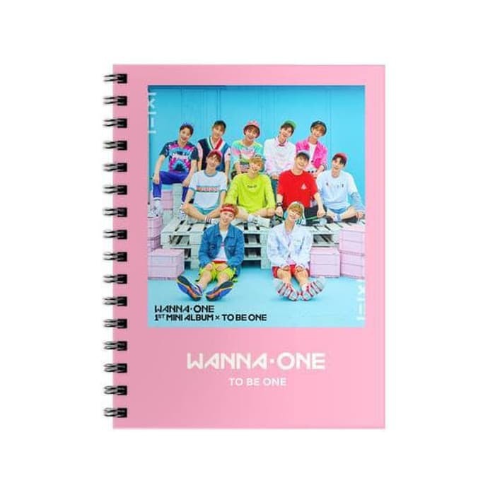 Sổ Tay Khổ A5 In Hình Nhóm Nhạc Wanna One