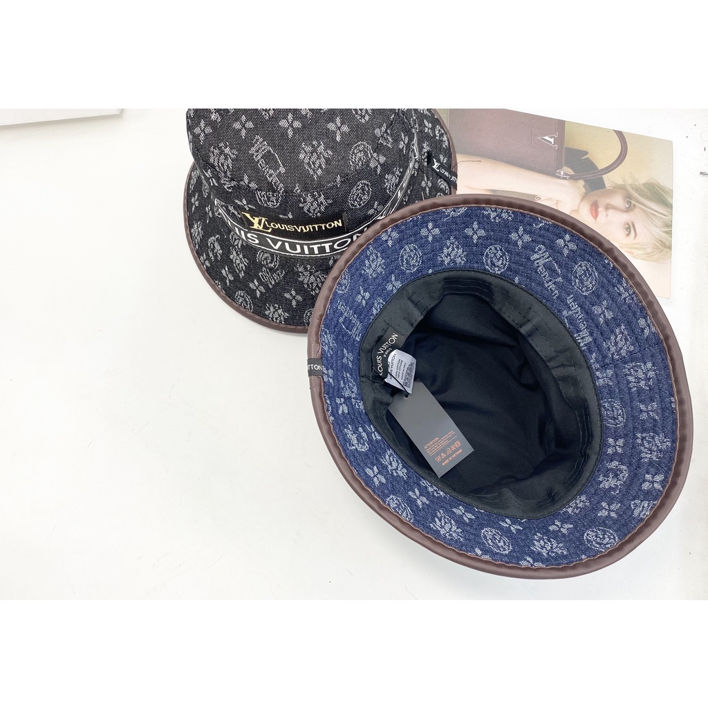 NÓN BO L.V RIBBON ĐEN - TXGS-N347