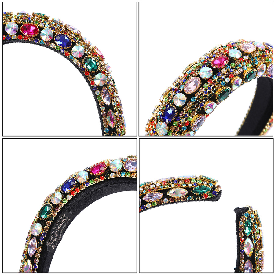 Băng Đô Cài Tóc Đính Đá Lấp Lánh Cho Nữ