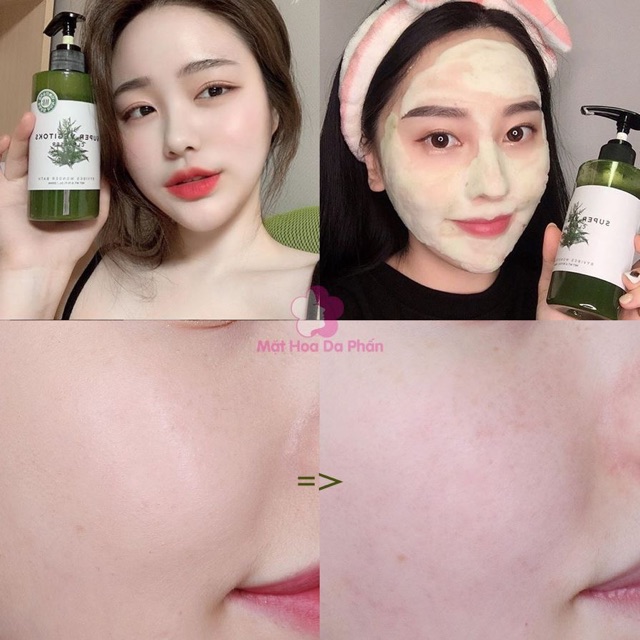 Sữa rửa mặt thải độc rau củ SUPER VEGITOKS Cleanser 300ml