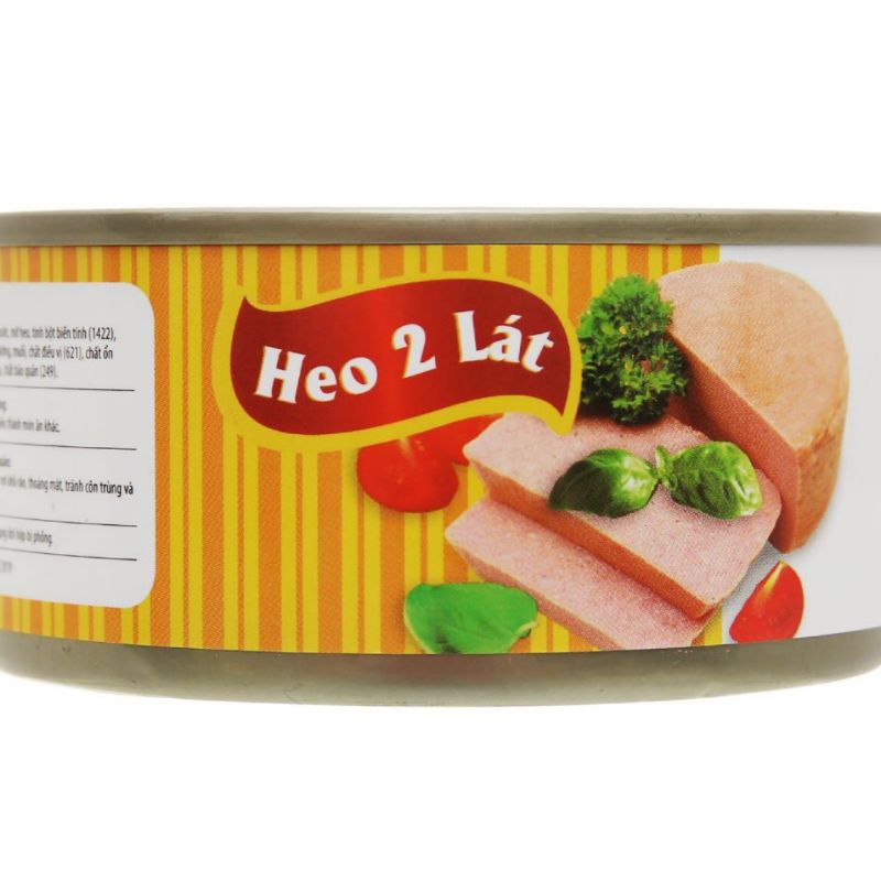 Heo 2 lát Master hộp 170 gam ăn liền