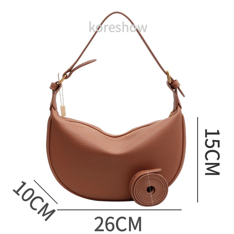 Túi Đeo Chéo Da Pu Chống Thấm Nước Phong Cách Hàn Quốc Cho Túi Xách Nữ