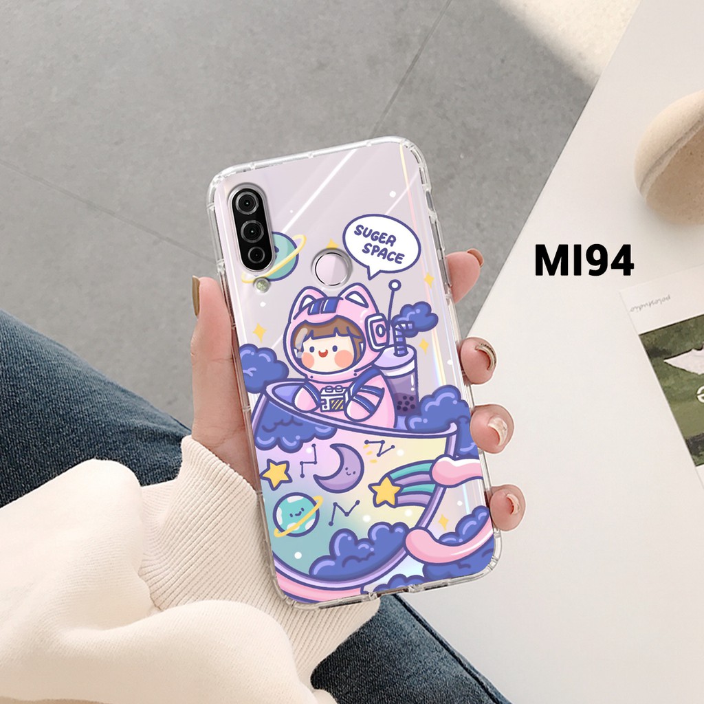 Ốp lưng VSmart Joy 3 dẻo trong in hình vũ trụ