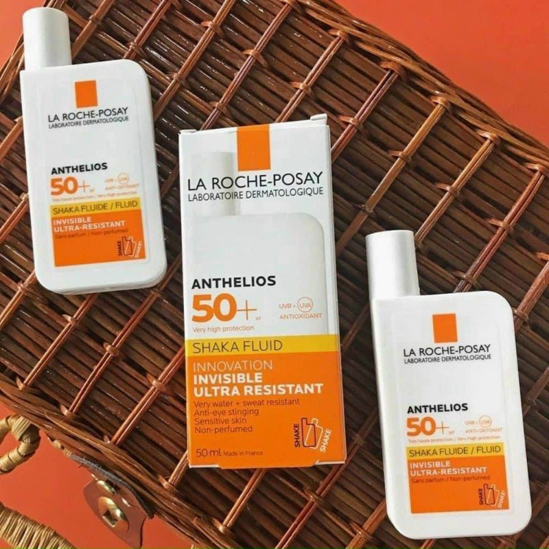 Kem Chống Nắng Dạng Sữa La Roche posay Anthelios Invisible Fluid SPF50++