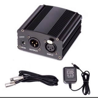 Nguồn phantom 48v kèm dây XLR