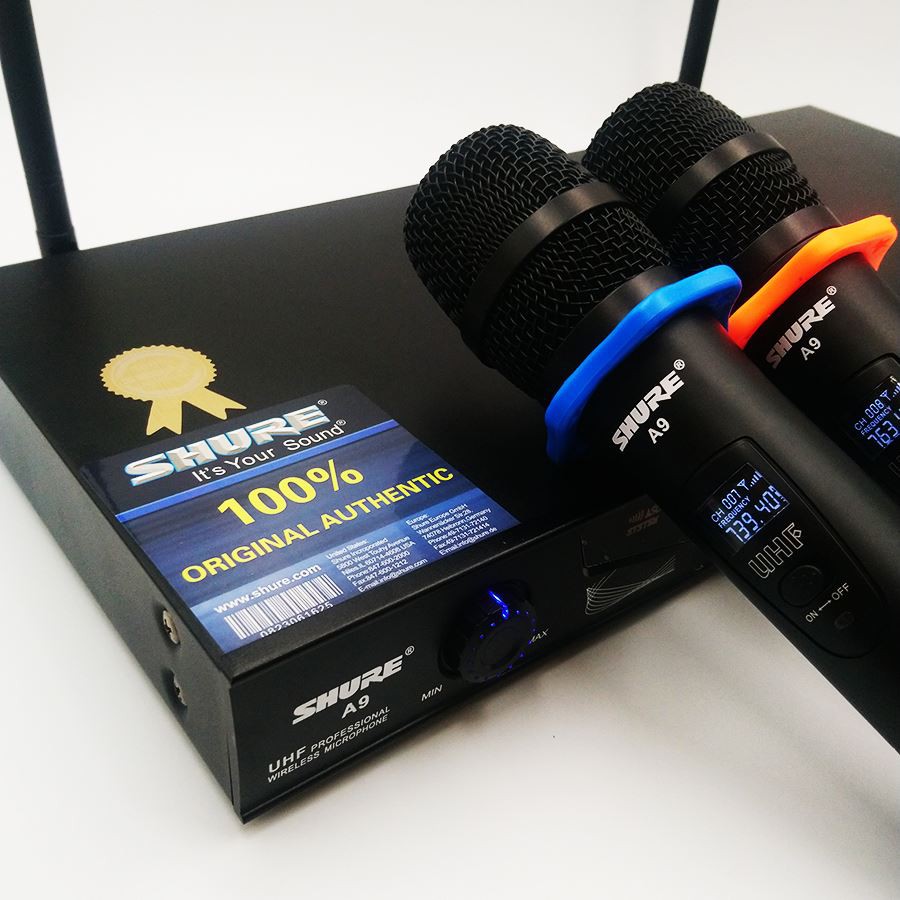 Micro karaoke không dây Shure A9 - Chống hú rít cực tốt