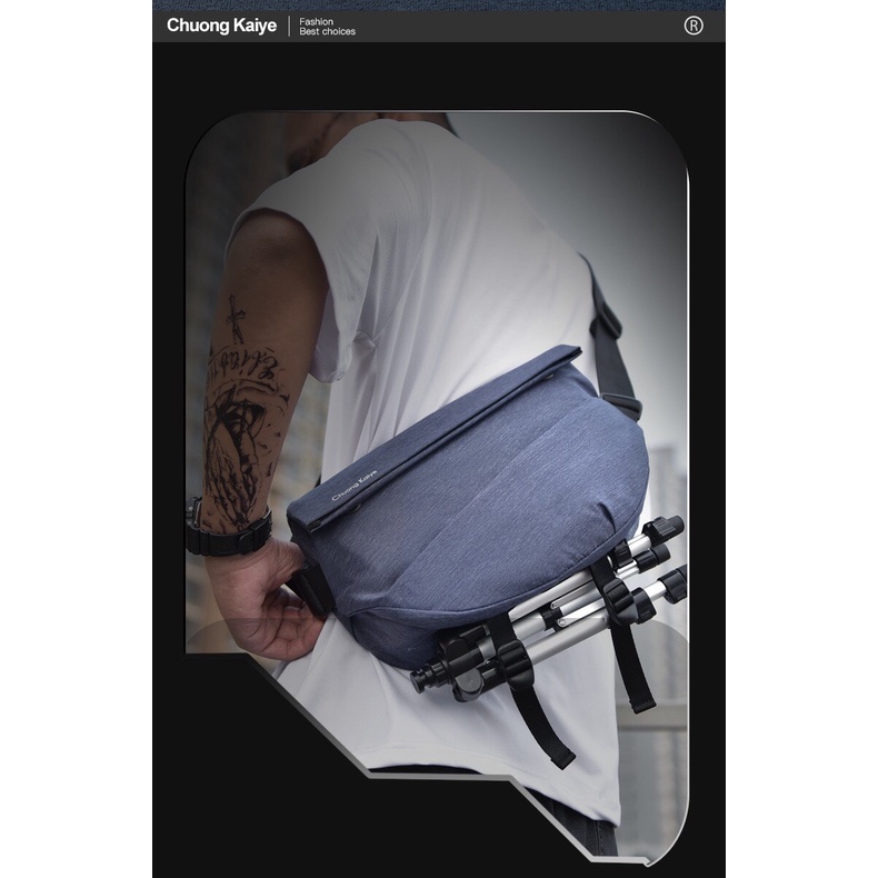 Túi đeo chéo nam đa năng cao cấp.