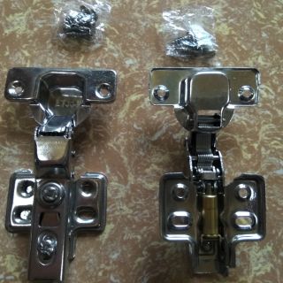Bản lề bật hơi giảm chấn inox 304