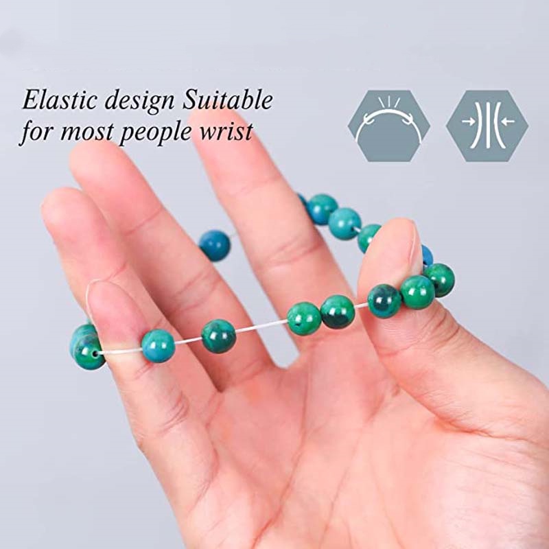 Vòng tay chuỗi hạt 6/10mm thời trang cho nam nữ