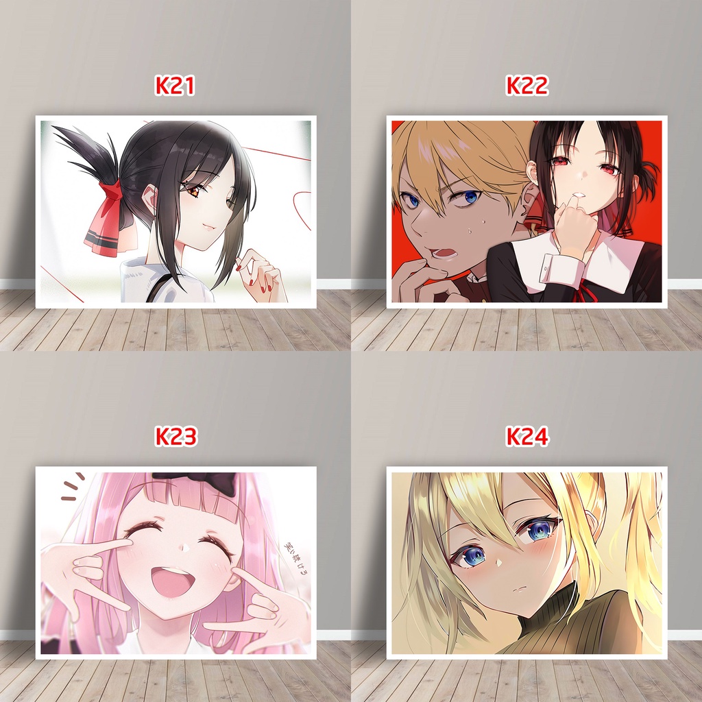 Tấm Postcard Cao Cấp Anime Kaguya-Sama: Love Is War