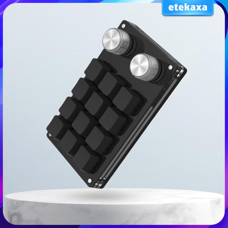 Bàn Phím Cơ Mini 12 Nút Có Thể Lập Trình Chuyên Dụng Cho Máy Tính PC / Văn Phòng