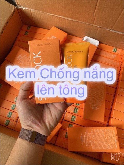 Kem chống nắng ice sun Nature Republic ( bill mua 17/10/2019 ) | BigBuy360 - bigbuy360.vn