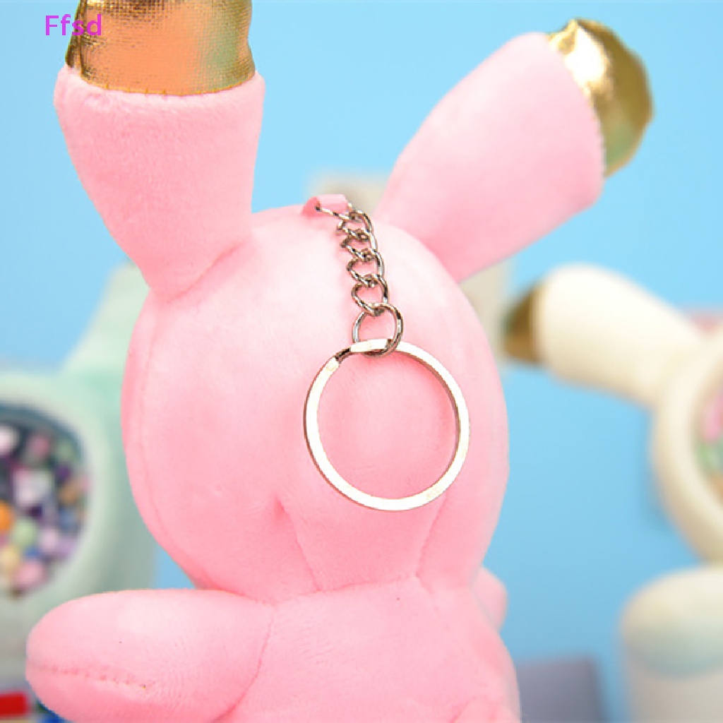 {Ffsd} Thú Nhồi Bông Hình Thỏ Phi Hành Gia Hoạt Hình Đáng Yêu ​Móc Khóa Hình Búp Bê Dễ Thương