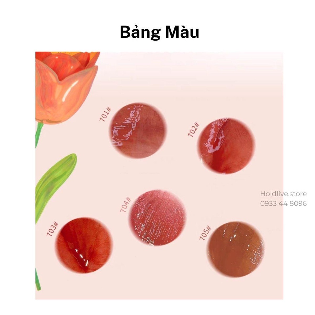 Son kem bóng GOGO TALES son Nhím Con giúp căng mọng nhẹ môi mềm mượt Coloured GT371