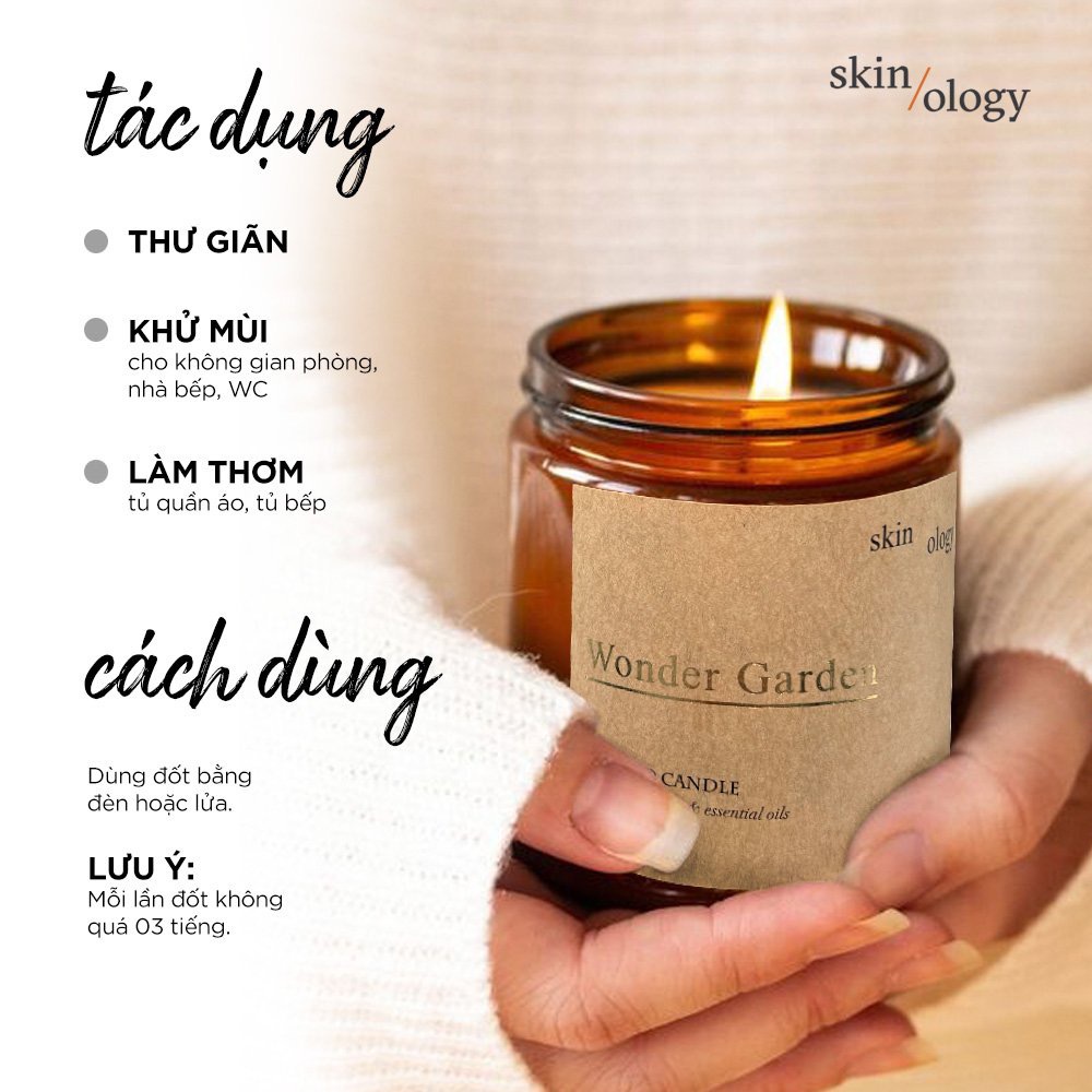 NẾN THƠM CAO CẤP HÀN QUỐC CHÍNH HÃNG SKINOLOGY