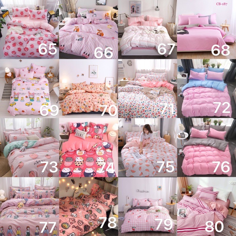 [200 Mẫu]Trọn Bộ 4 món vỏ Chăn Ga Gối Cotton Poly Nhập khẩu Mềm mịn Siêu Hót 2019 (Nhắn tin chọn mẫu) | BigBuy360 - bigbuy360.vn