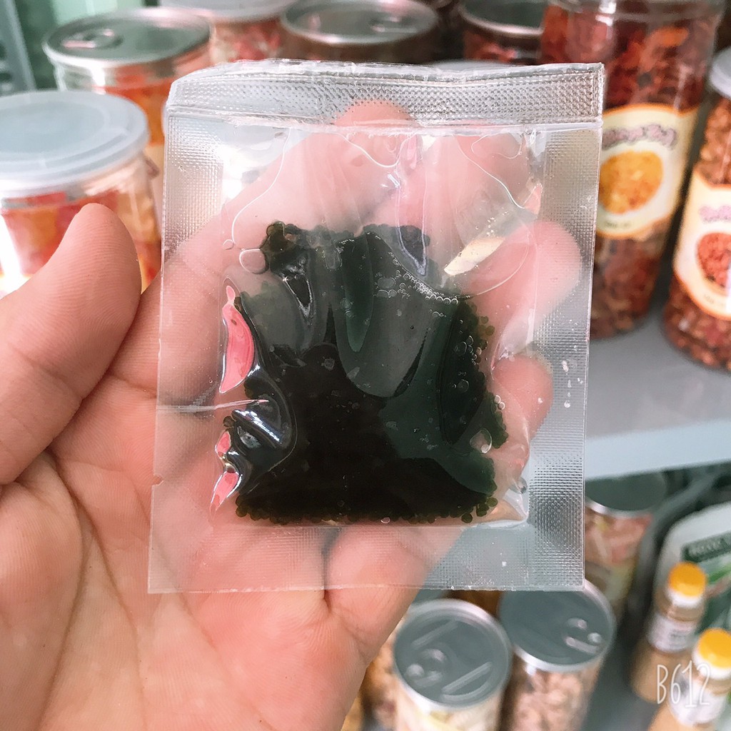 Rong Nho tách nước Gói 25gr - nở dc 60gr tươi - SEAWEED - kèm sốt mè | BigBuy360 - bigbuy360.vn