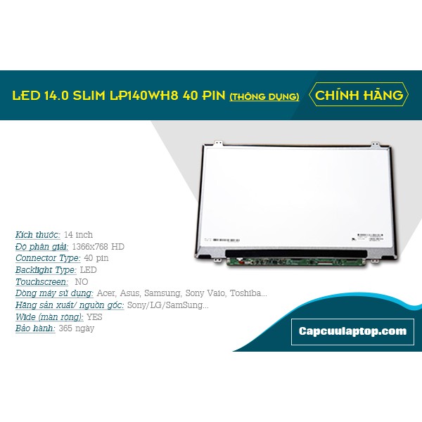 Màn hình Laptop HP 14-AM 14-AM065TU | LCD Screen HP 14-AM065TU