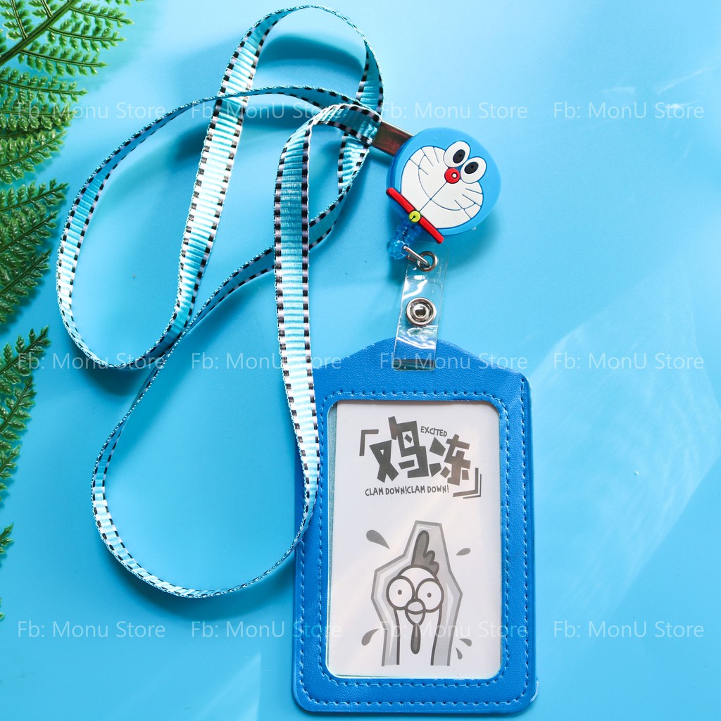 Yoyo co rút thông minh và bảng tên nhân viên hình DORAEMON DOREMON dễ thương cute MON0167