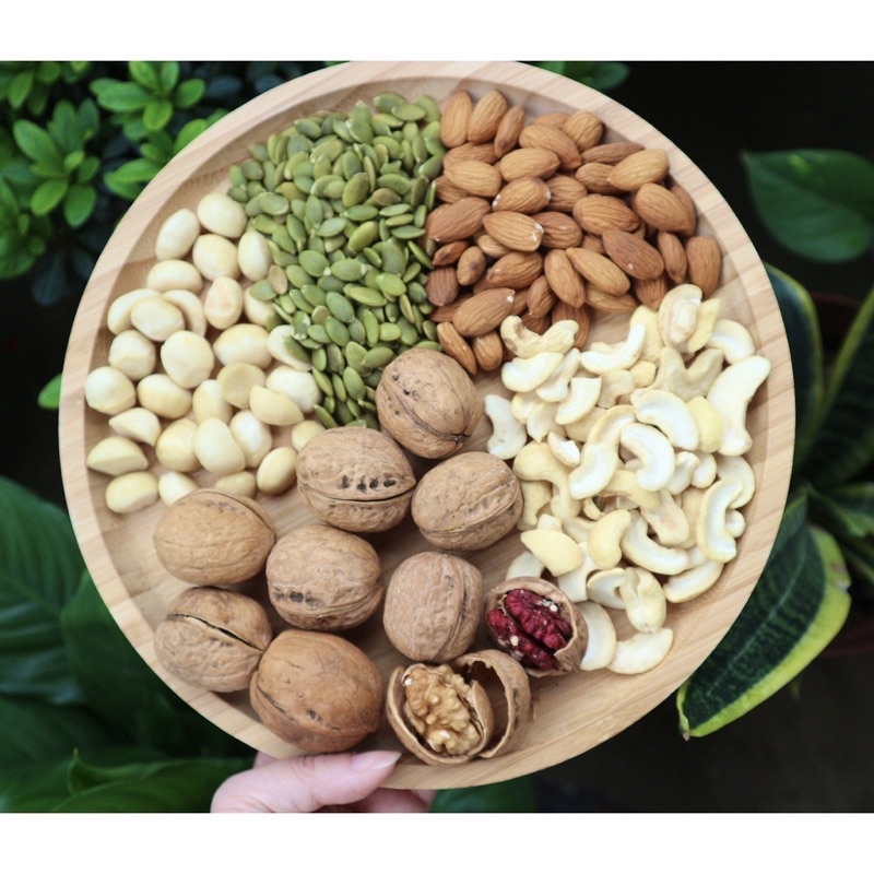 SET HẠT LÀM SỮA GÓI 150g (Hạt sống) - Tặng Sổ Tay Công Thức Sữa Hạt