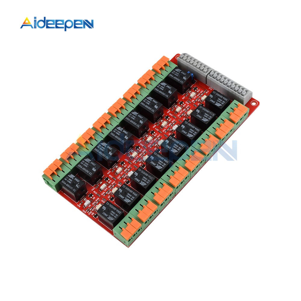 Mô Đun Điều Khiển Rơ Le 1 / 2 / 4 / 8 / 16 Kênh 20a 1ch 2ch 4ch 8ch 16ch 5v Cho Raspberry Pi 3 B +