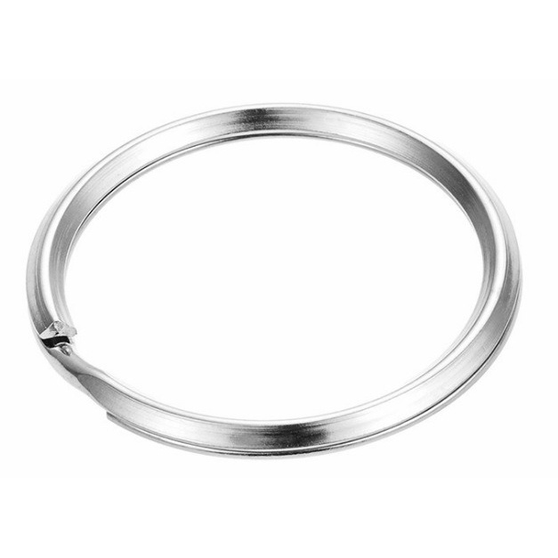 Bộ 10 Móc Khóa Bằng Sắt Móc Khóa Sắt Vòng Đôi Đơn Giản