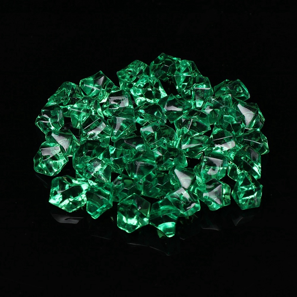 Túi 50 viên đá giả trang trí bể cá đẹp mắt kích thước 1.4x1.1cm