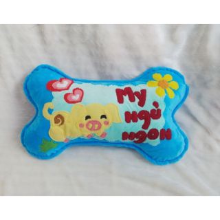 Gối ôm handmade heo vàng