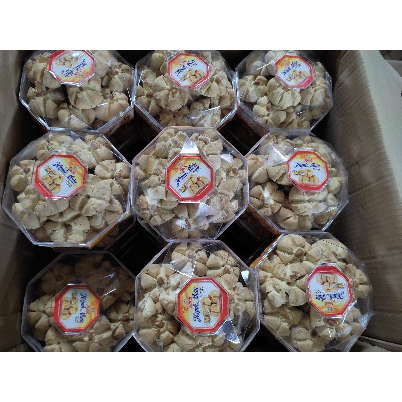 Bánh hạnh nhân Tân Huê Viên 340g(Hộp kim cương)