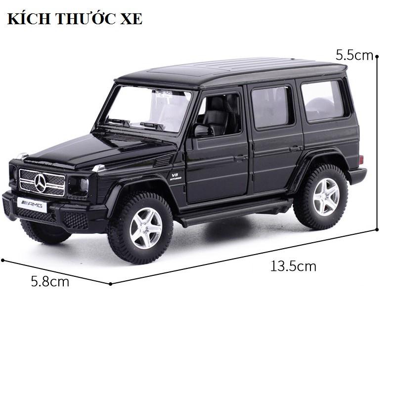 Ô tô RMZ Mercedes Ben SUV G63 Xe mô hình tỉ lệ 1:36 đồ chơi trẻ em hàng Quảng Châu