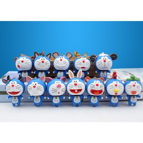 Móc khoá doraemon 12 con giáp MK59 móc khoá cute móc khoá dễ thương