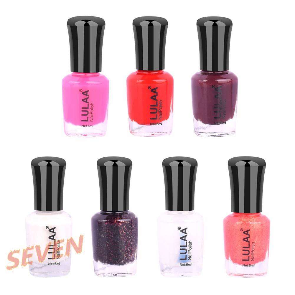 Lọ sơn móng tay 6ml trơn bóng an toàn không độc hại