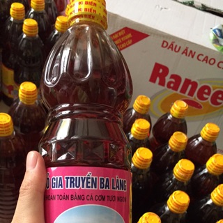 Combo 3 lít Nước mắm cốt cá cơm gia truyền